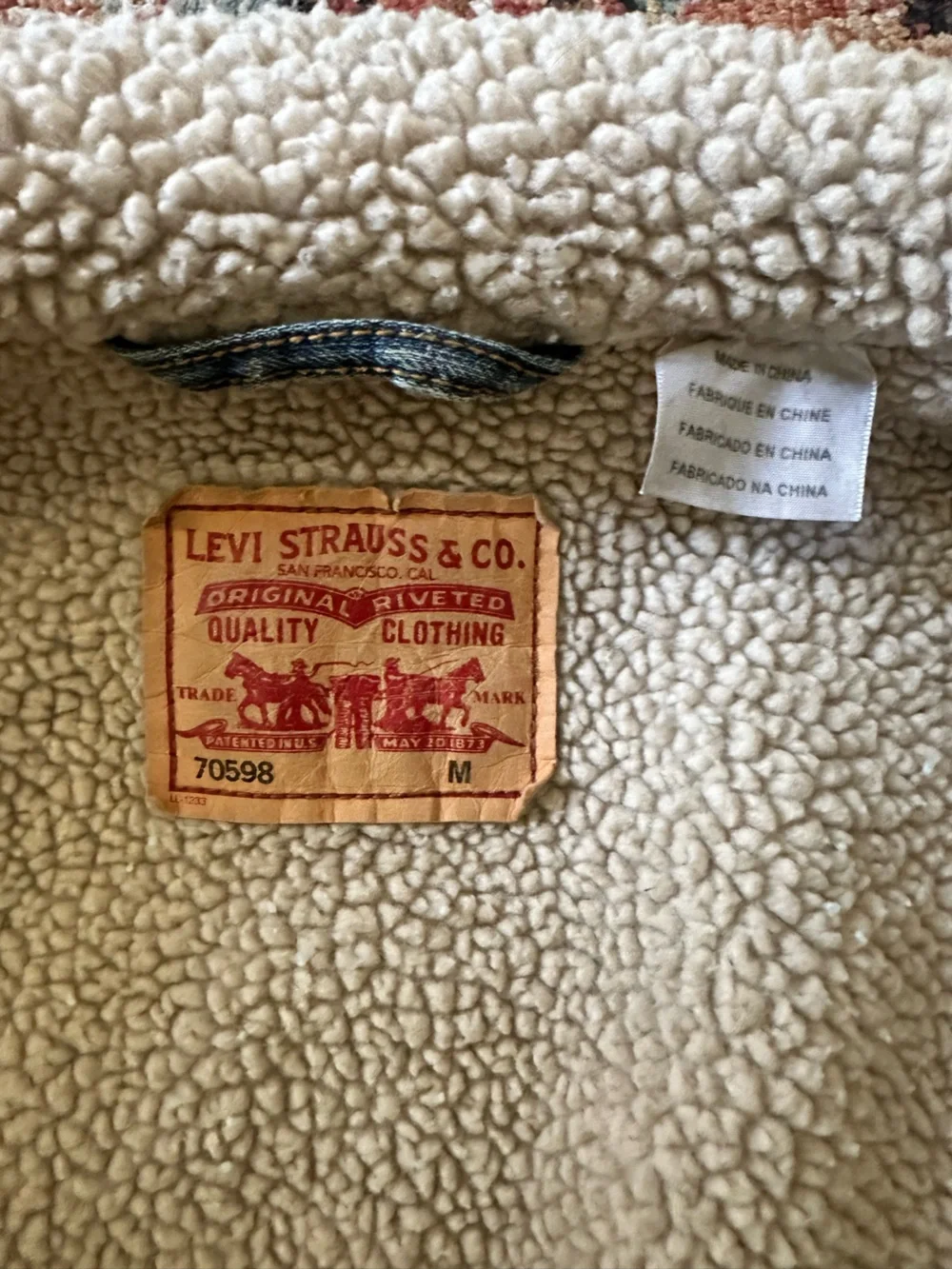 Levi’s Sherpa jacket